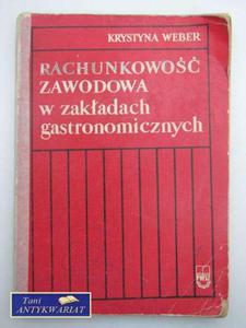 RACHUNKOWO ZAWODOWA W ZAKADACH GASTRONOMICZNYCH - 2822551095