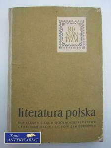 LITERATURA POLSKA PODRCZNIK DLA KLASY II LO - 2858293142