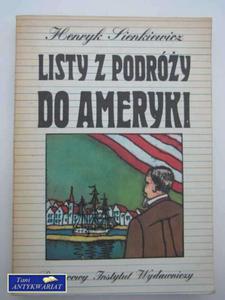 LISTY Z PODRÓY DO AMERYKI