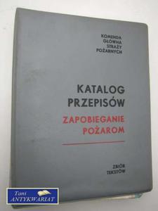 KATALOG PRZEPISW ZAPOBIEGANIE POAROM - 2858293311