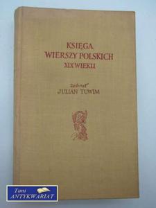 KSIGA WIERSZY POLSKICH XIX WIEKU - 2858293312