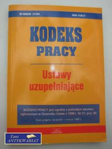 KODEKS PRACY USTAWY UZUPENIAJCE - 2822552452