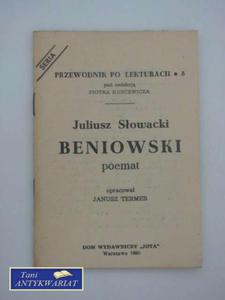 BENIOWSKI - przewodnik po lekturze - 2822553082