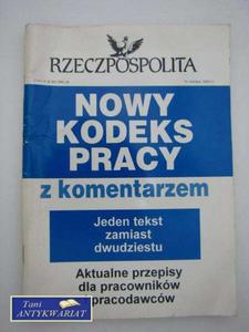 NOWY KODEKS PRACY Z KOMENTARZEM - 2822553643