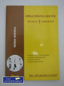 OPRACOWANIA LEKTUR DLA KLASY 3 GIMNAZJUM - 2822553693