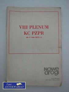 VIII PLENUM KC PZPR - 2822553784