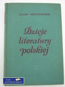 DZIEJE LITERATURY POLSKIEJ - 2822553869