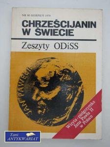 CHRZECIJANIN W WIECIE - NR 80 SIERPIE 1979 - 2822554508