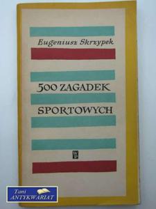 500 ZAGADEK SPORTOWYCH - 2822555391