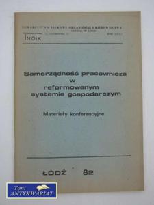 SAMORZDNO PRACOWNICZA W REFORMOWANYM SYSTEMIE GOSPOD - 2822555538