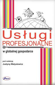 Usugi profesjonalne w globalnej gospodarce - 2860817476