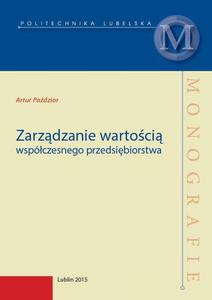 Zarzdzanie wartoci wspczesnego przedsibiorstwa - 2860817893