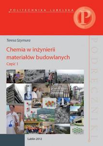 Chemia w inynierii materiaów budowlanych. Cz 1