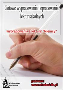 Wypracowania Leon Kruczkowski "Niemcy" - 2860825348