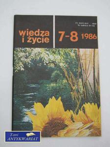 WIEDZA I YCIE 7-8 1986 - 2822556556