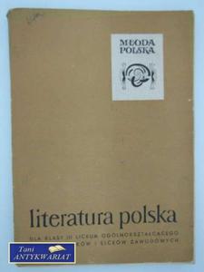 LITERATURA POLSKA DLA KL.3 LO ORAZ TECHNIKW - 2858293970