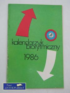 KALENDARZYK BIORYTMICZNY - 2822556664