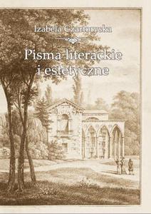 Pisma literackie i estetyczne - 2860829067