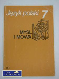 JZYK POLSKI MYL I MOWA 7 - 2858294094