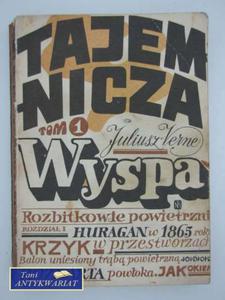 TAJEMNICZA WYSPA TOM 1 - 2822557338