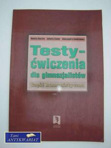 TESTY - wiczenia dla gimnazjalistw - 2822557463