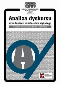 Analiza dyskursu w badaniach szkolnictwa wyszego - 2860840851