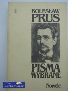 PISMA WYBRANE 1 - NOWELE - 2822557927