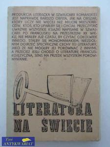 LITERATURA NA WIECIE 1982 Nr 9 (134) - 2822511435