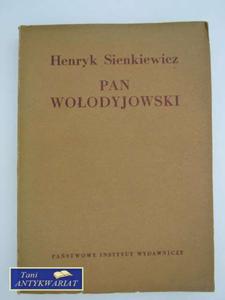 PAN WOODYJOWSKI t.1 - 2822558055