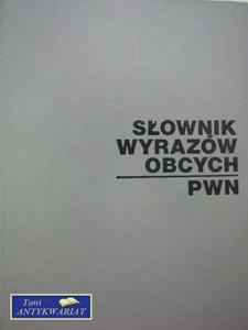 SOWNIK WYRAZW OBCYCH PWN - 2822558229