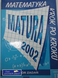 MATEMATYKA MATURA 2002 CZʦ II - 2822558310