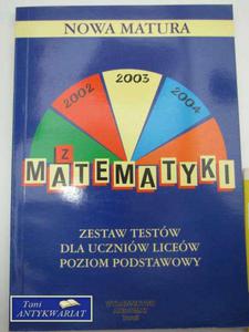 NOWA MATURA Z MATEMATYKI - 2822558323