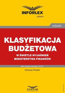 Klasyfikacja budetowa w kontekcie wyjanie Ministerstwa Finansw - 2860845547