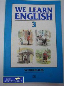 WE LEARN ENGLISH 3, WORKBOOK