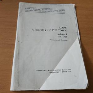 d a historyk of The town volume I Till 1918 - 2860850080