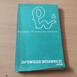 Zapowiedzi wydawnicze 1986 - 2860850197