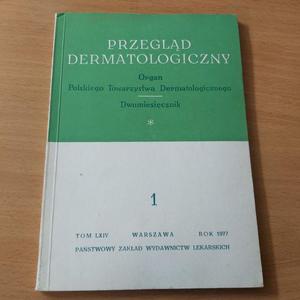 Przegld dermatologiczny nr 1 TOM LXIC rok 1977 - 2860850403