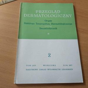 Przegld dermatologiczny nr 2 ROK 1977 TOM LXIV - 2860850404