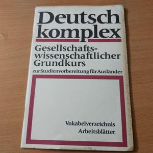 Deutsche komplex Geselkschafts- wissenschaftlicher Grundkurs - 2860851079