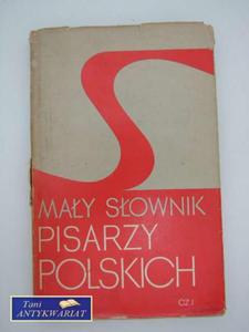 MAY SOWNIK PISARZY POLSKICH CZ. 1