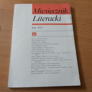 Miesicznik Literacki 5 maj 1976 rok - 2860851804