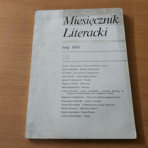 Miesicznik Literacki 2 luty 1976 rok - 2860851819