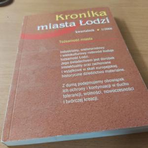 Kronika miasta odzi kwartalnik 1/2006 Toszamo miasta