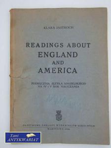 READINGS ABOUT ENGLAND END AMERICA - 2822559431