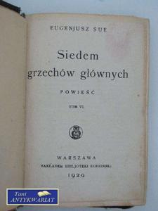 SIEDEM GRZECHW GWNYCH T. 4 - 2858294430