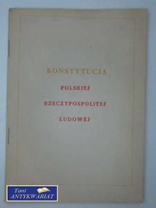 KONSTYTUCJA POLSKIEJ RZECZYPOSPOLITEJ LUDOWEJ - 2822559697