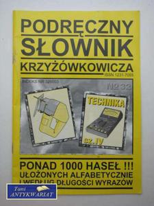 PODRCZNY SOWNIK KRZYWKOWICZA - 2858294478