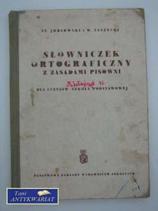 SOWNICZEK ORTOGRAFICZNY Z ZASADAMI - 2822559971