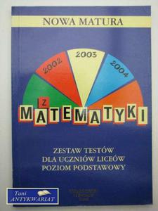 NOWA MATURA Z MATEMATYKI - 2822560319