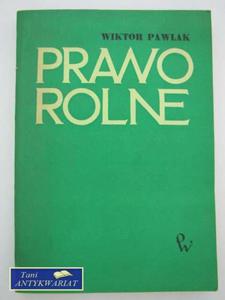 PRAWO ROLNE